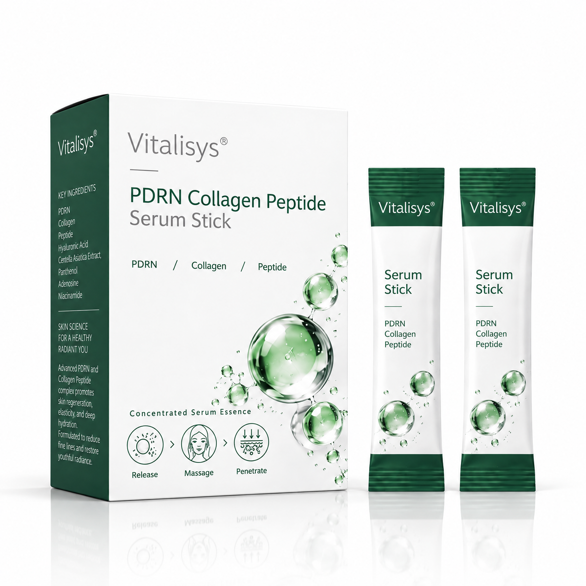 Vitalisys® PDRN Collagen Peptide Serum Stick