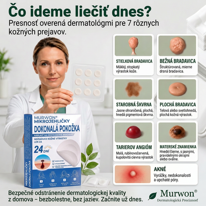 👩‍⚕️💯 Oficiálny obchod | MURWON® 🌥️ Mikroihličková náplasť na odstránenie kožných nedokonalostí (Na kožné výrastky, drobné kožné útvary, bradavice, materské znamienka, starecké škvrny a pigmentové nerovnosti.)💛